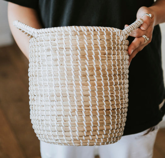 Tall Seagrass Basket