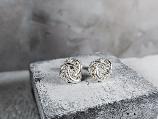 The Nodo Knot Earrings | Sterling Silver