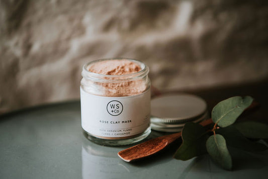 Rose Clay face mask - purify and replenish