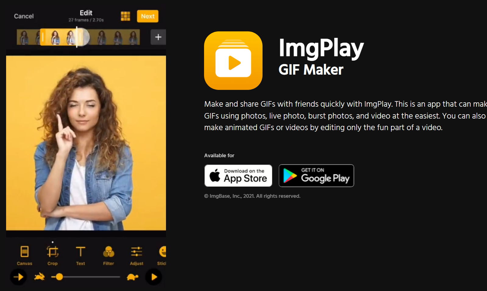  ImgPlay GIF maker