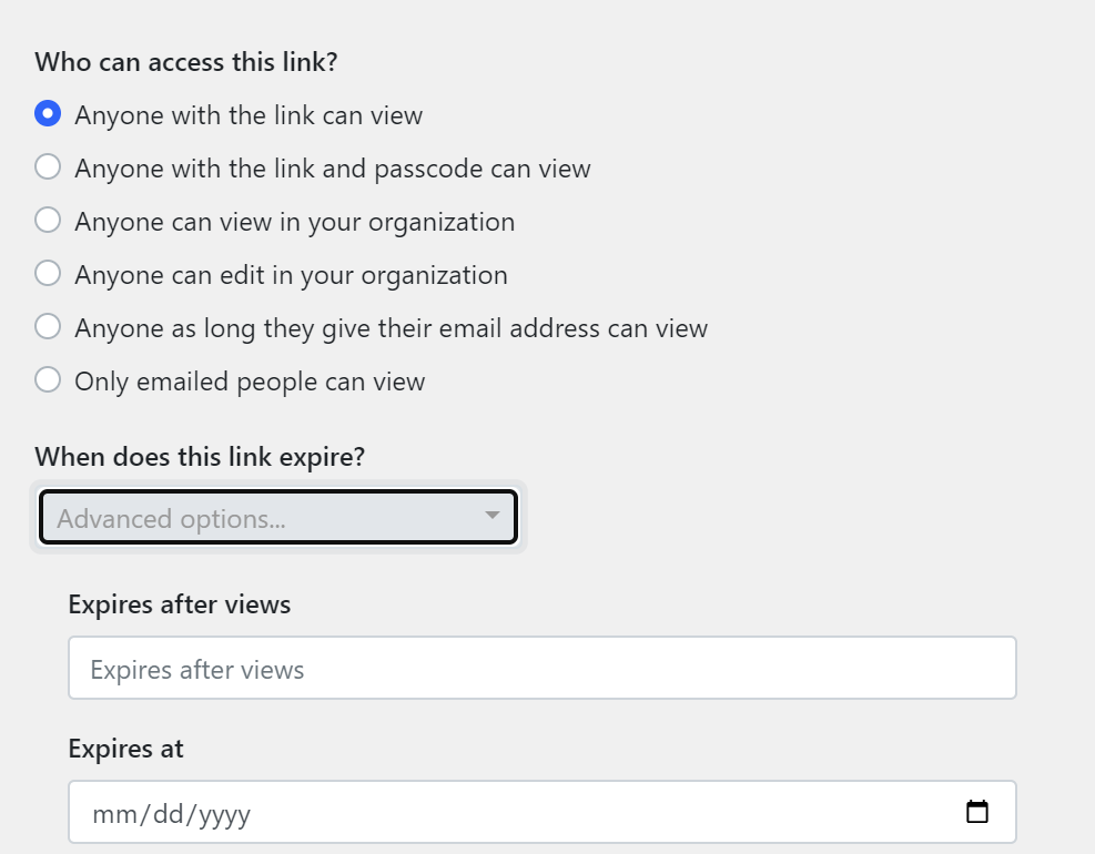 Zight Expiring Options