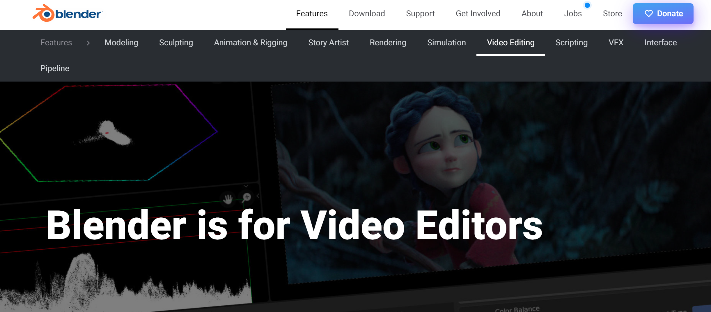 Blender - Best Free Video Editing Software