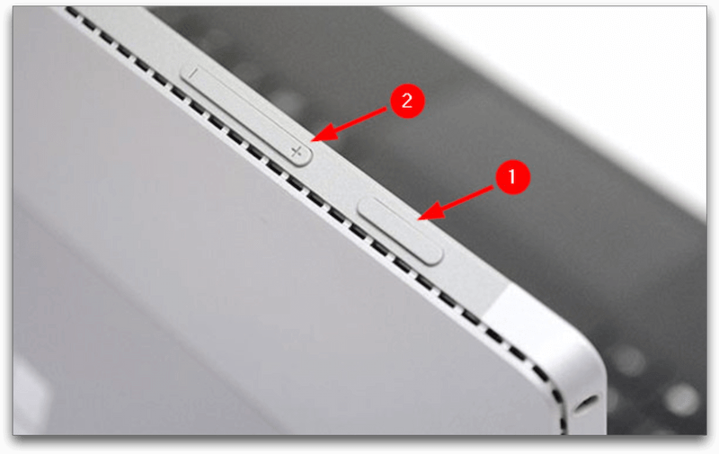 Surface Pro4 windows and volume down button